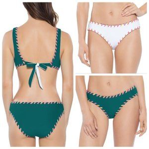 NWT Becca Swim Bottom Reversible Size Large